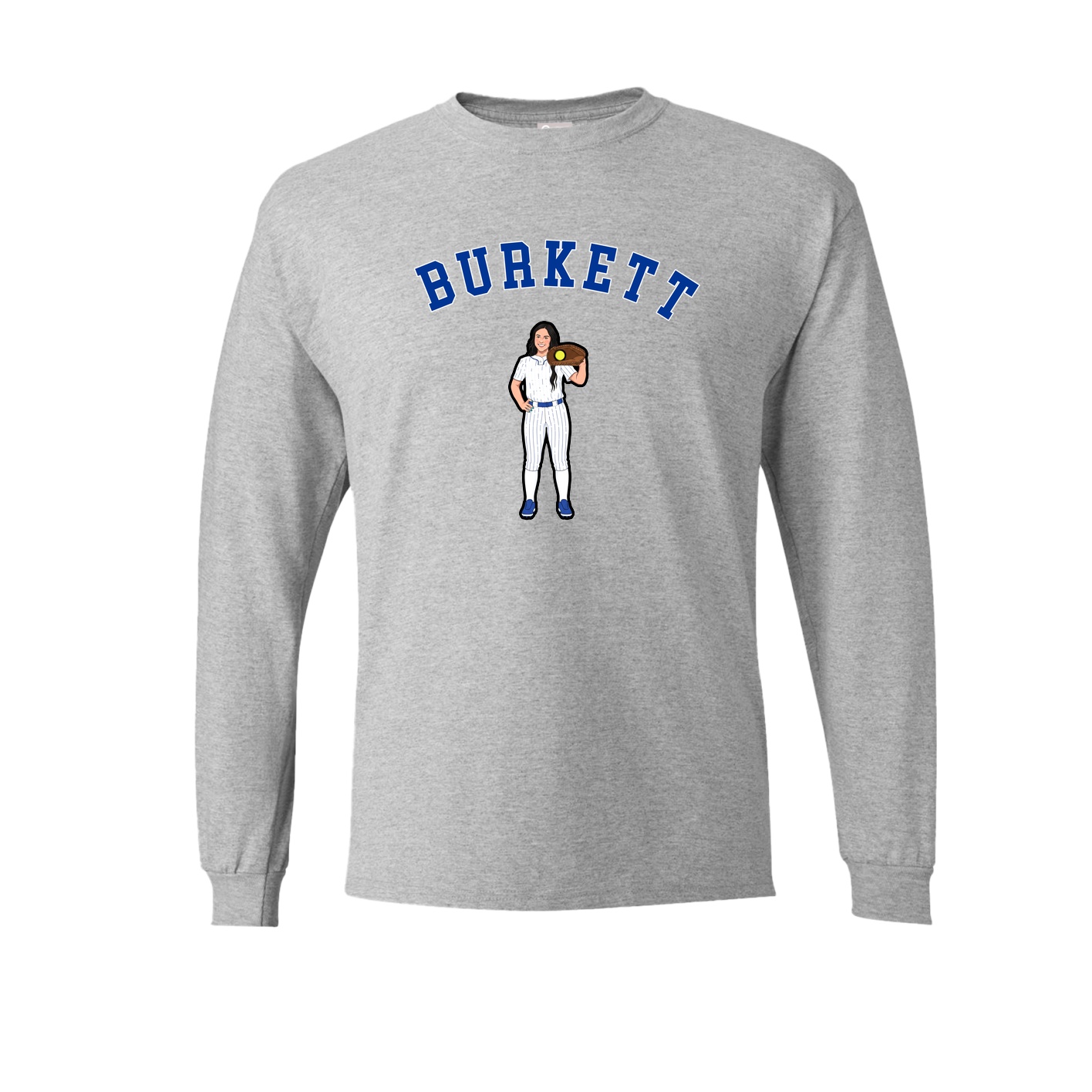 Long Sleeve Tee — Shirsey Arch in Grey