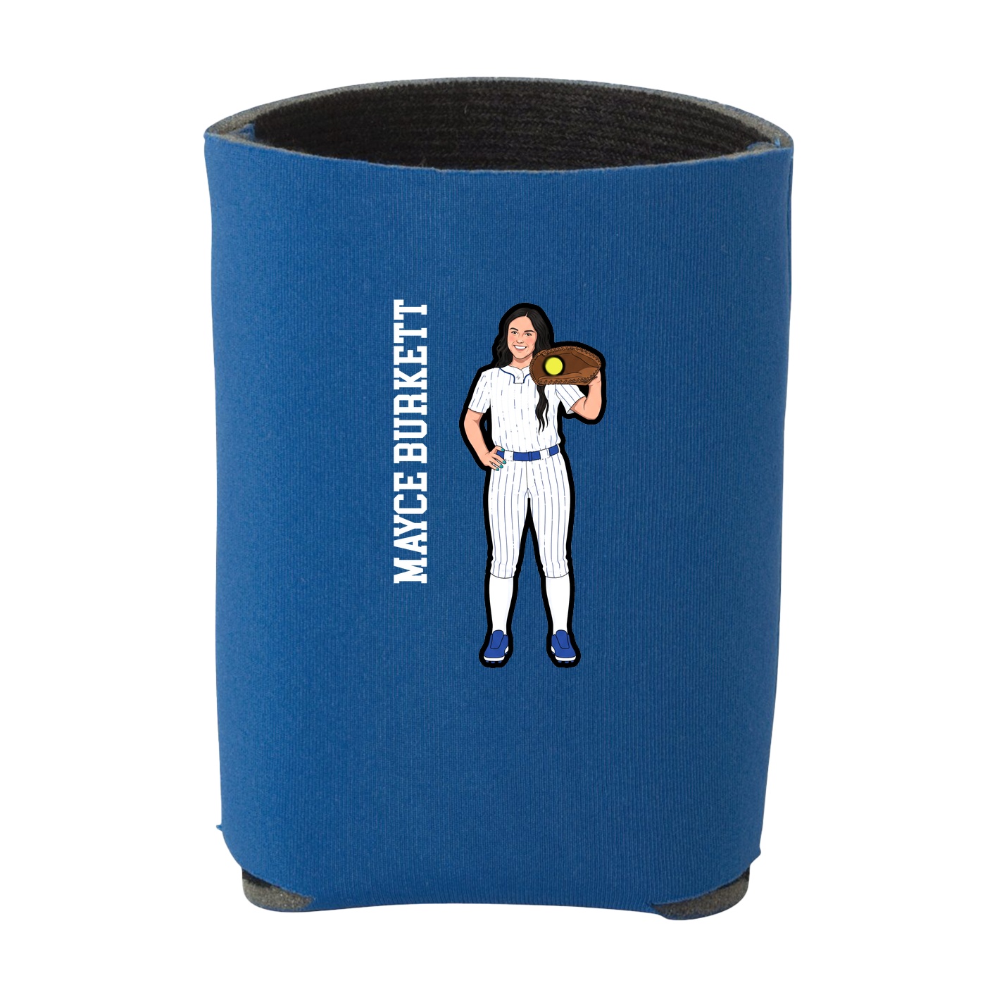 Can Holder — Name Vertical in Royal
