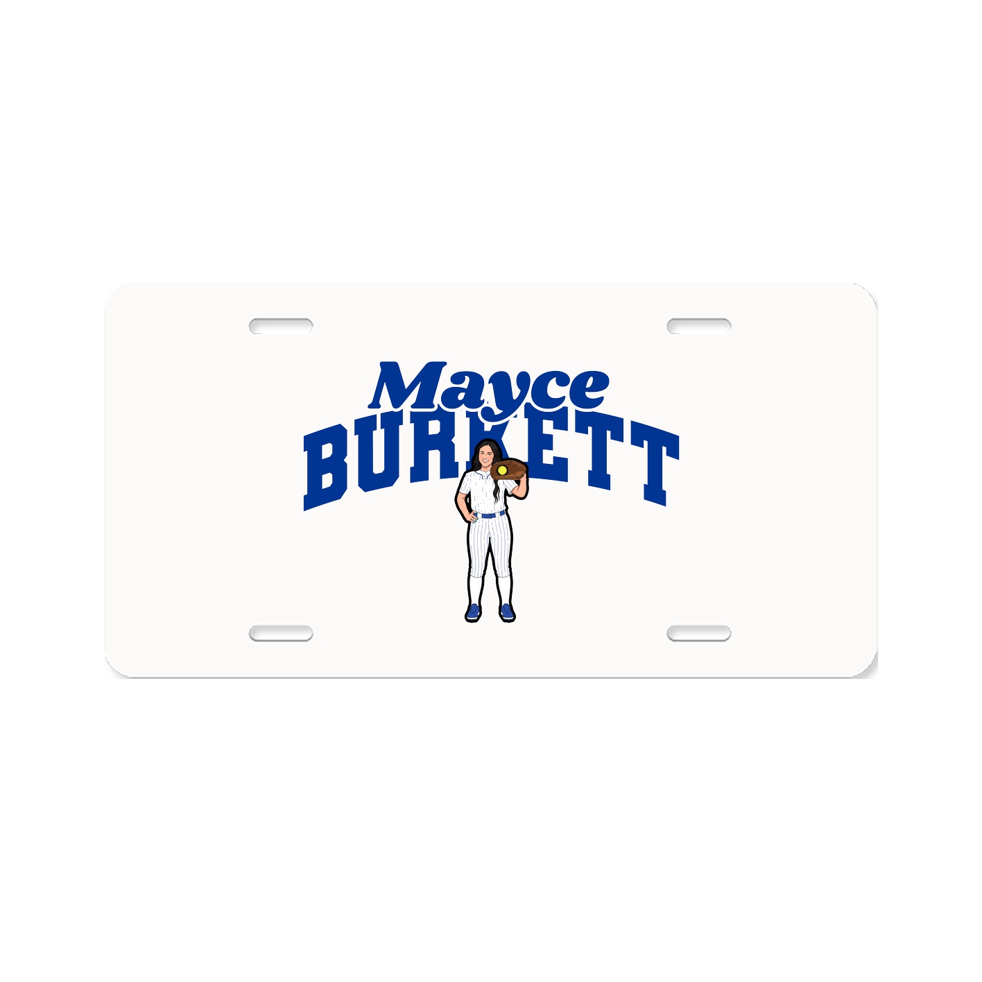 License Plate — Signature Arch in Classic