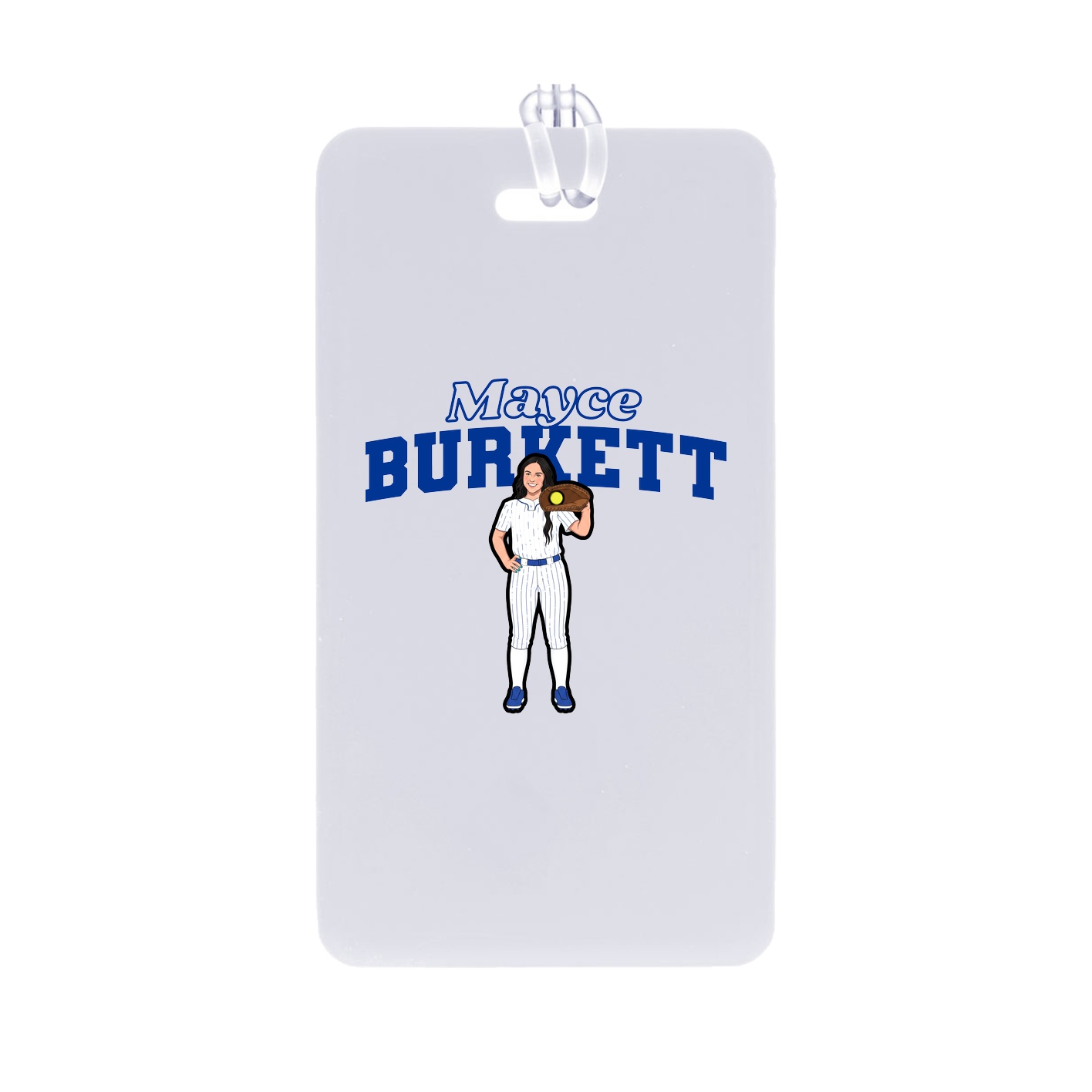 Bag Tag — Name Arch in Classic