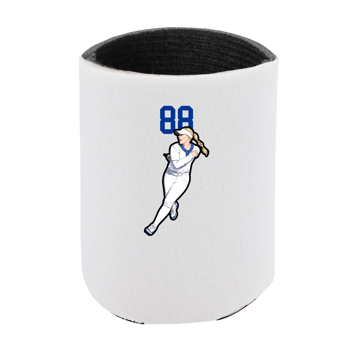 Can Holder — Number Top in White
