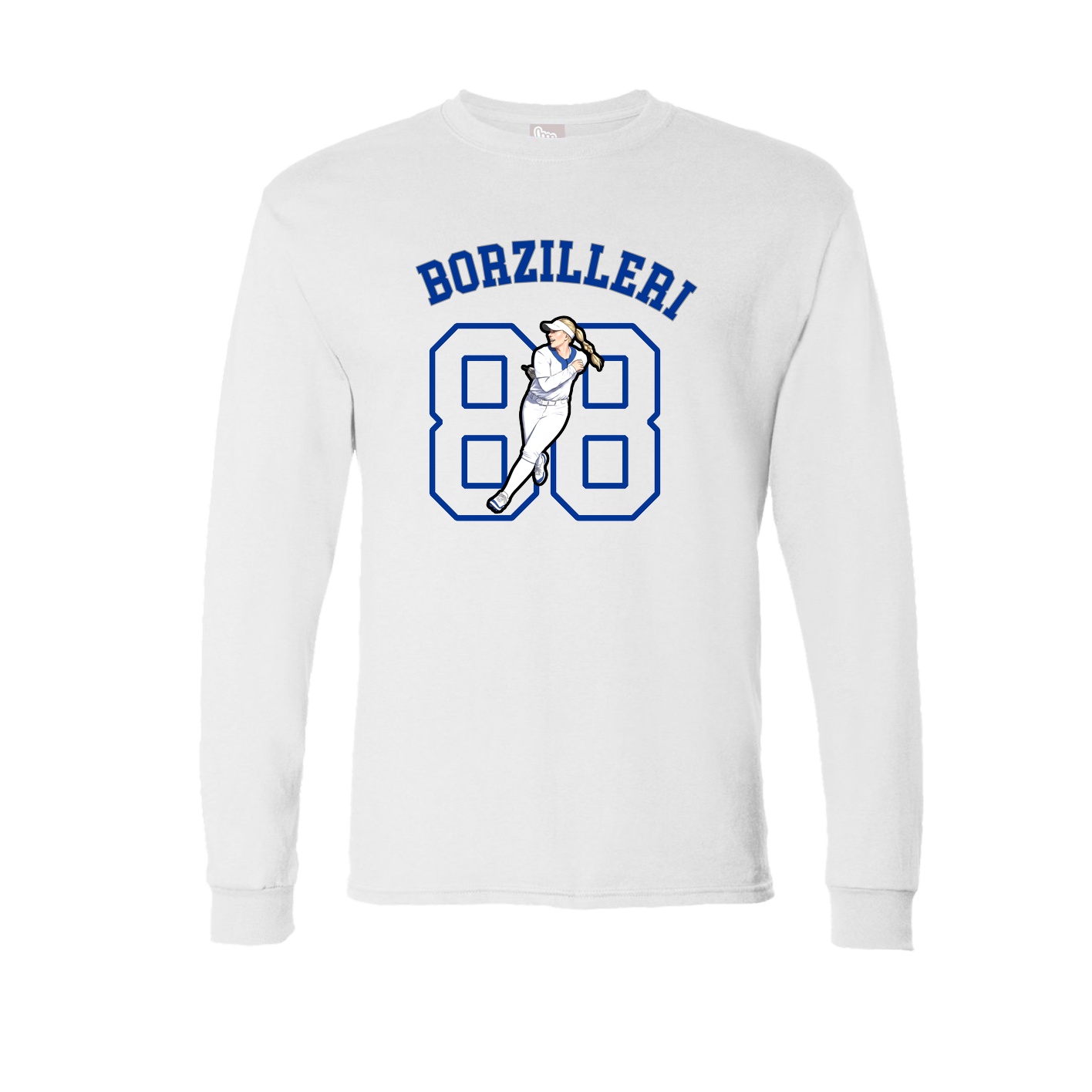 Long Sleeve Tee — Shirsey Arch in White