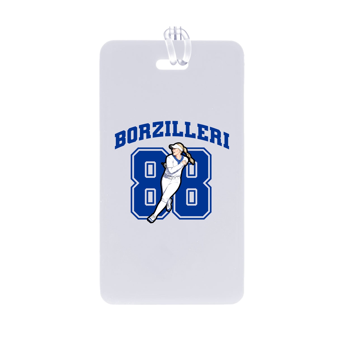 Bag Tag — Number in Classic