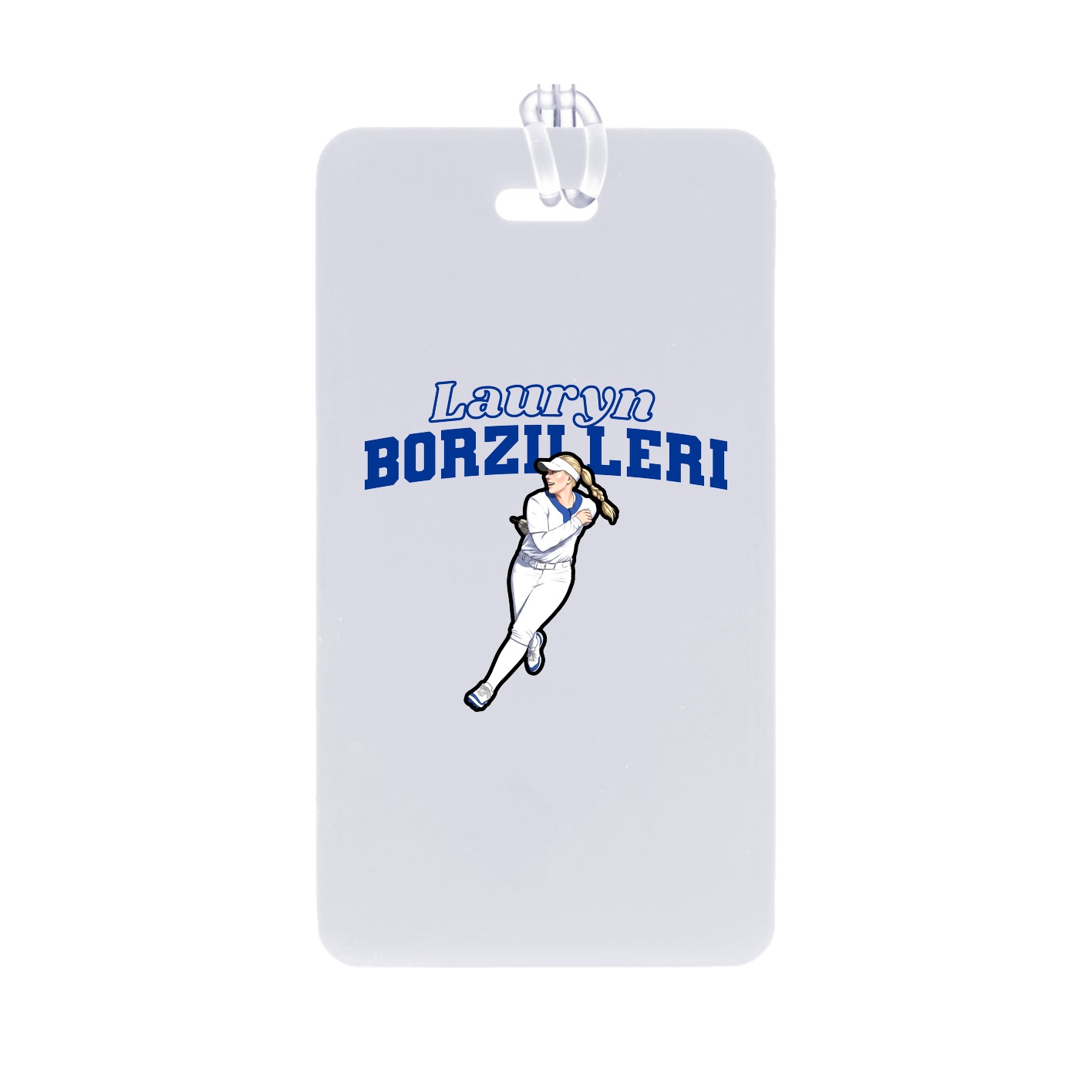 Bag Tag — Name Arch in Classic