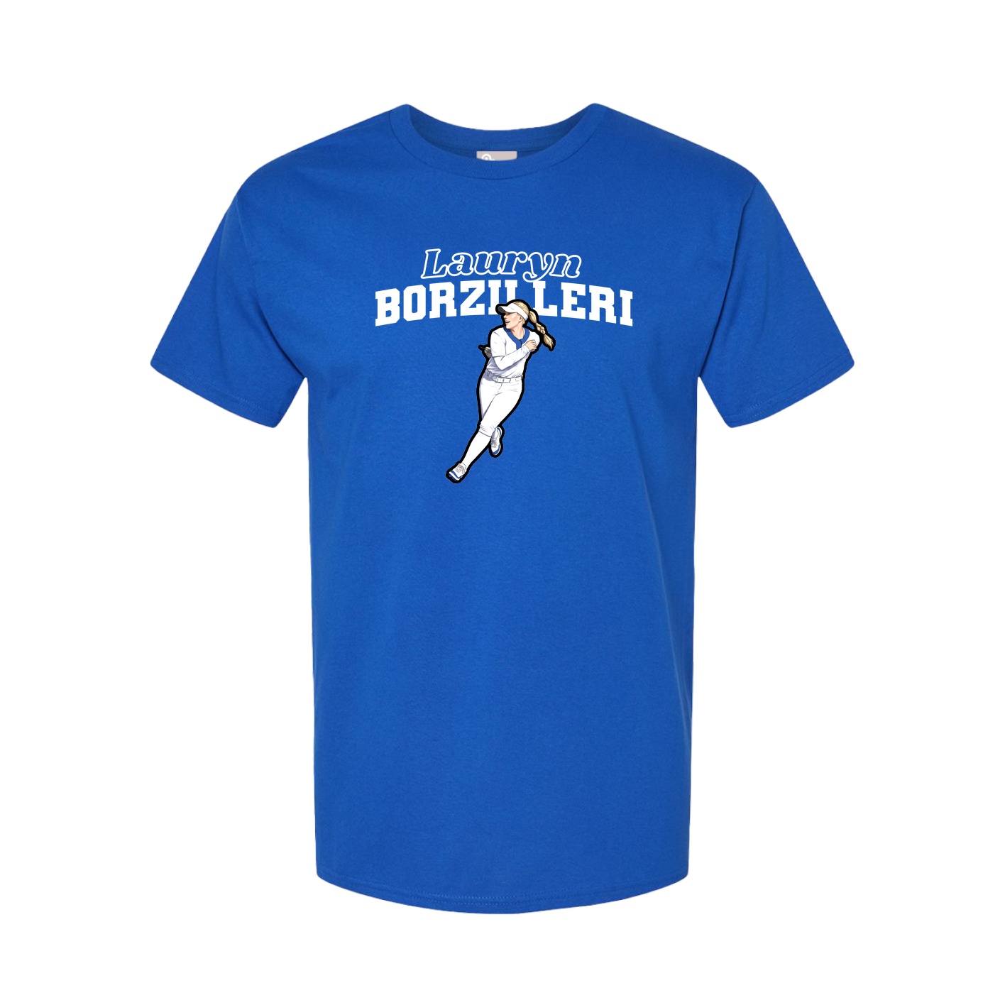 Tee — Name Arch in Royal