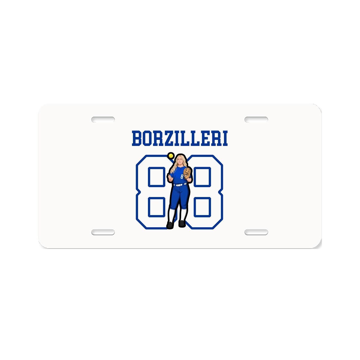 License Plate — Shirsey in Classic