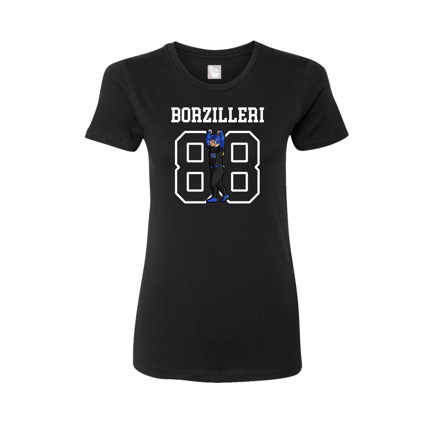 Fitted Women's Tee — Shirsey in Black