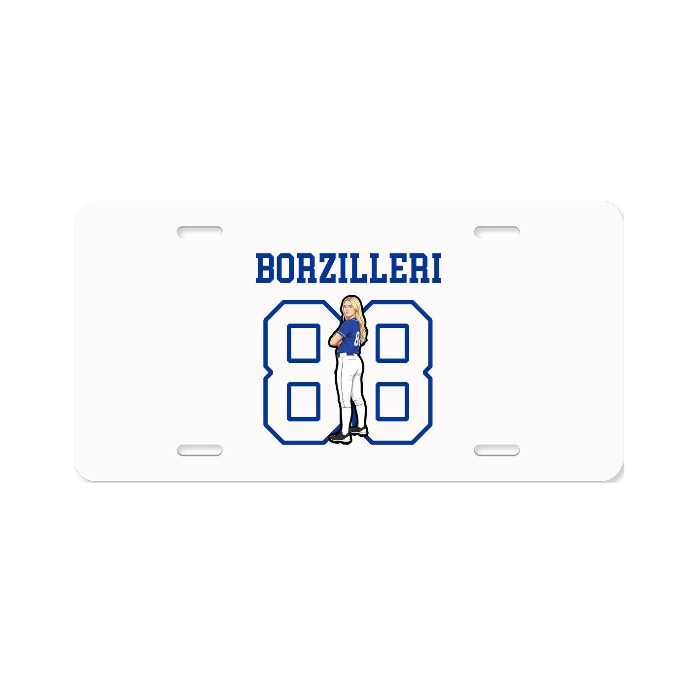 License Plate — Shirsey in Classic