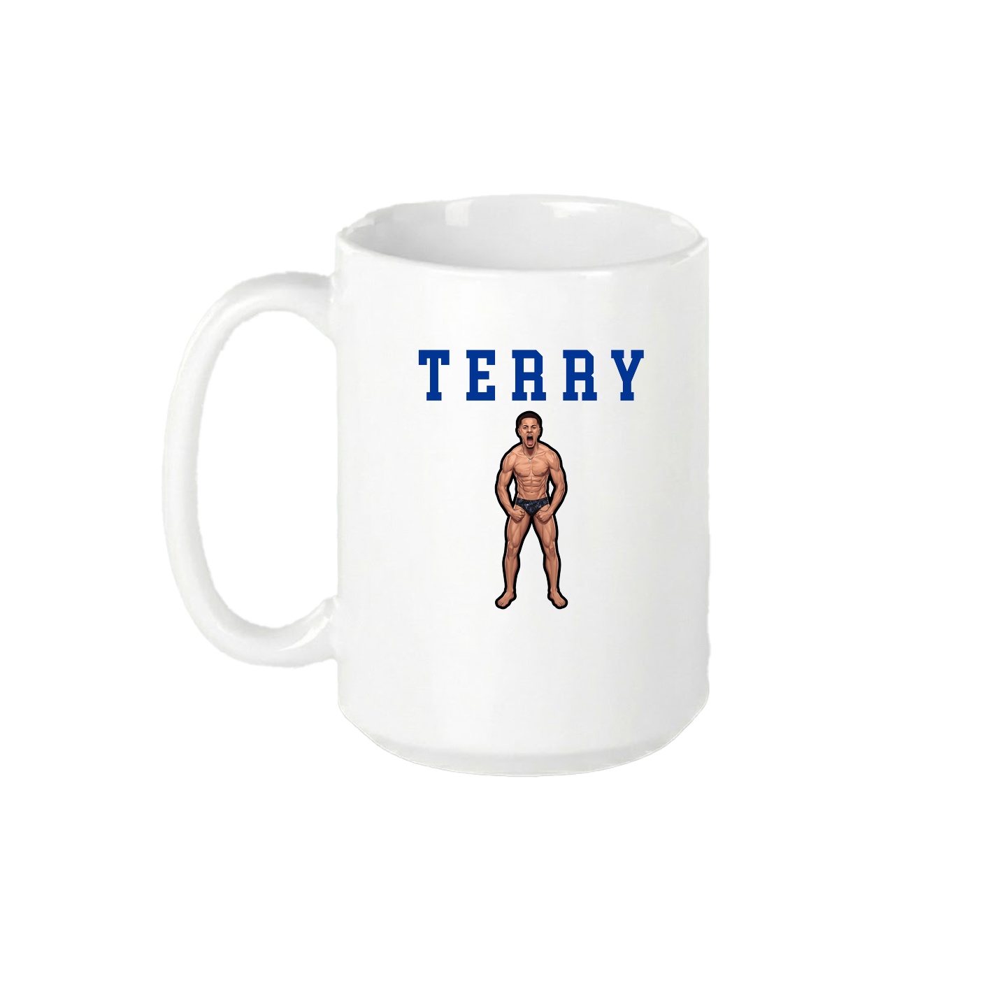 15oz Coffee Mug — Shirsey in White