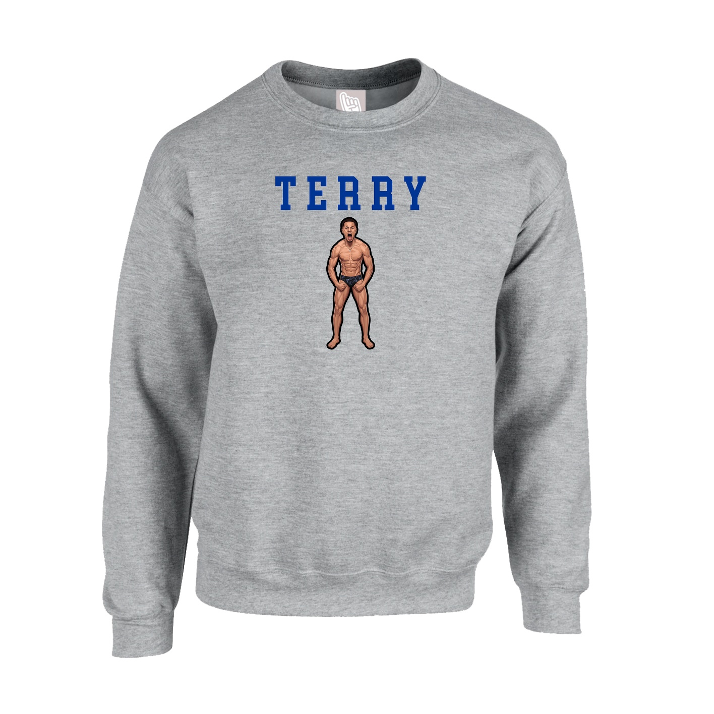 Fleece Crew — Shirsey in Grey