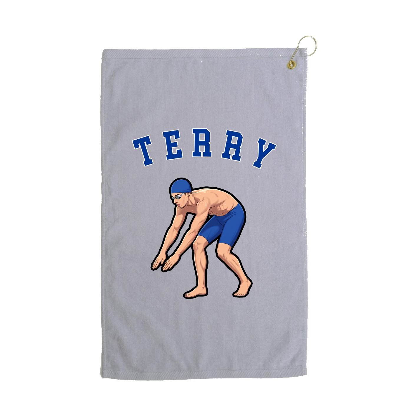 Golf Towel — Shirsey Arch in Grey