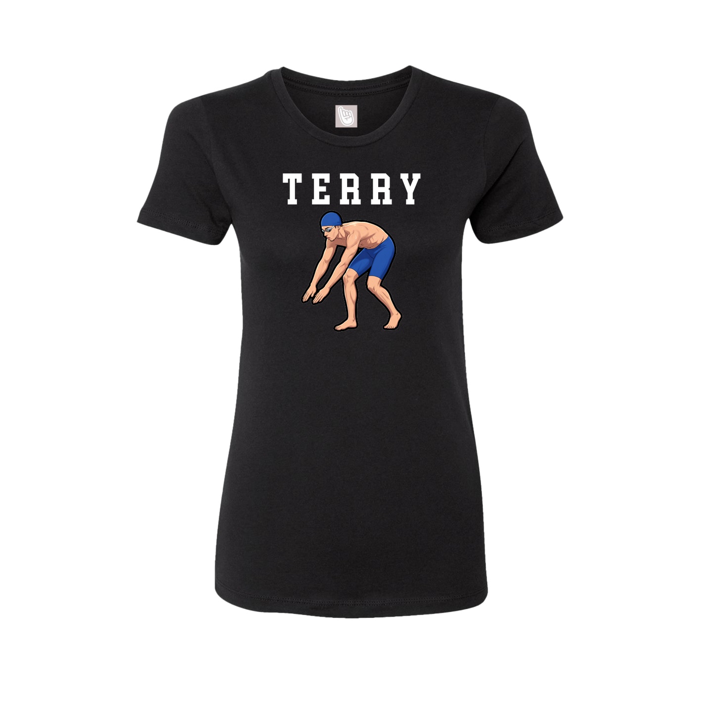 Fitted Women's Tee — Shirsey in Black