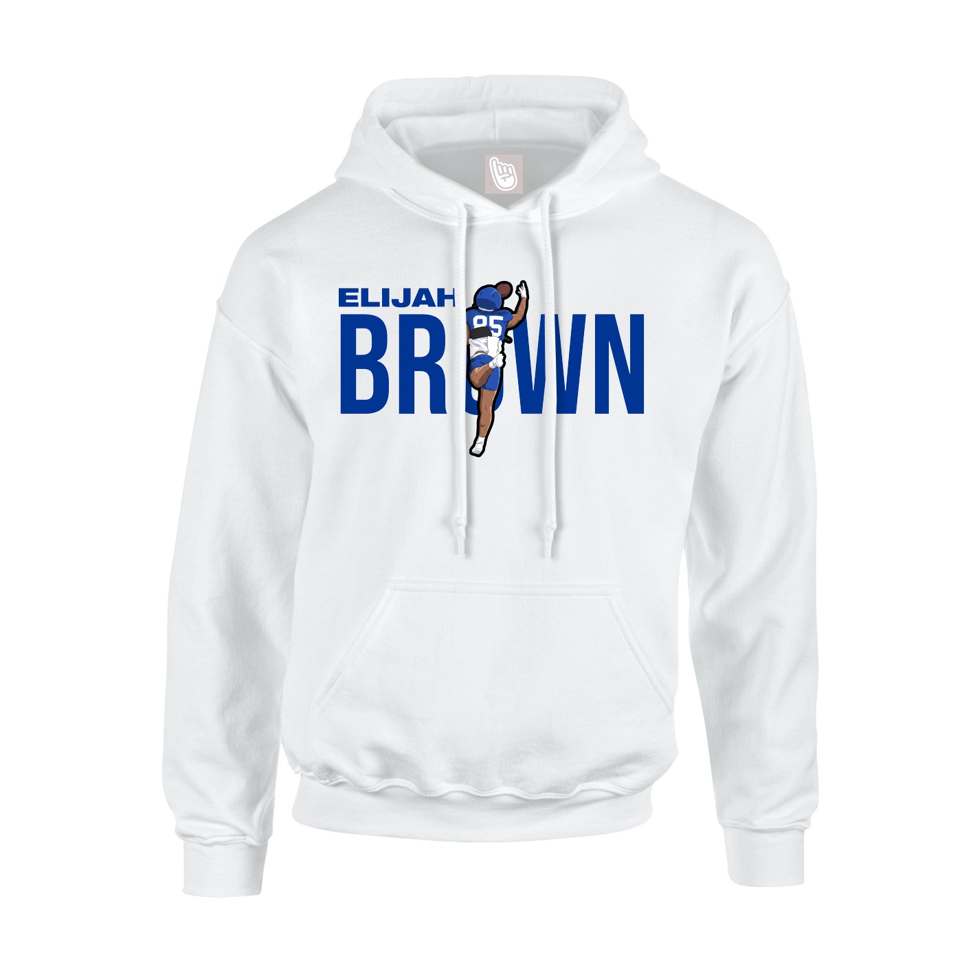 Hoodie — Player Name in White