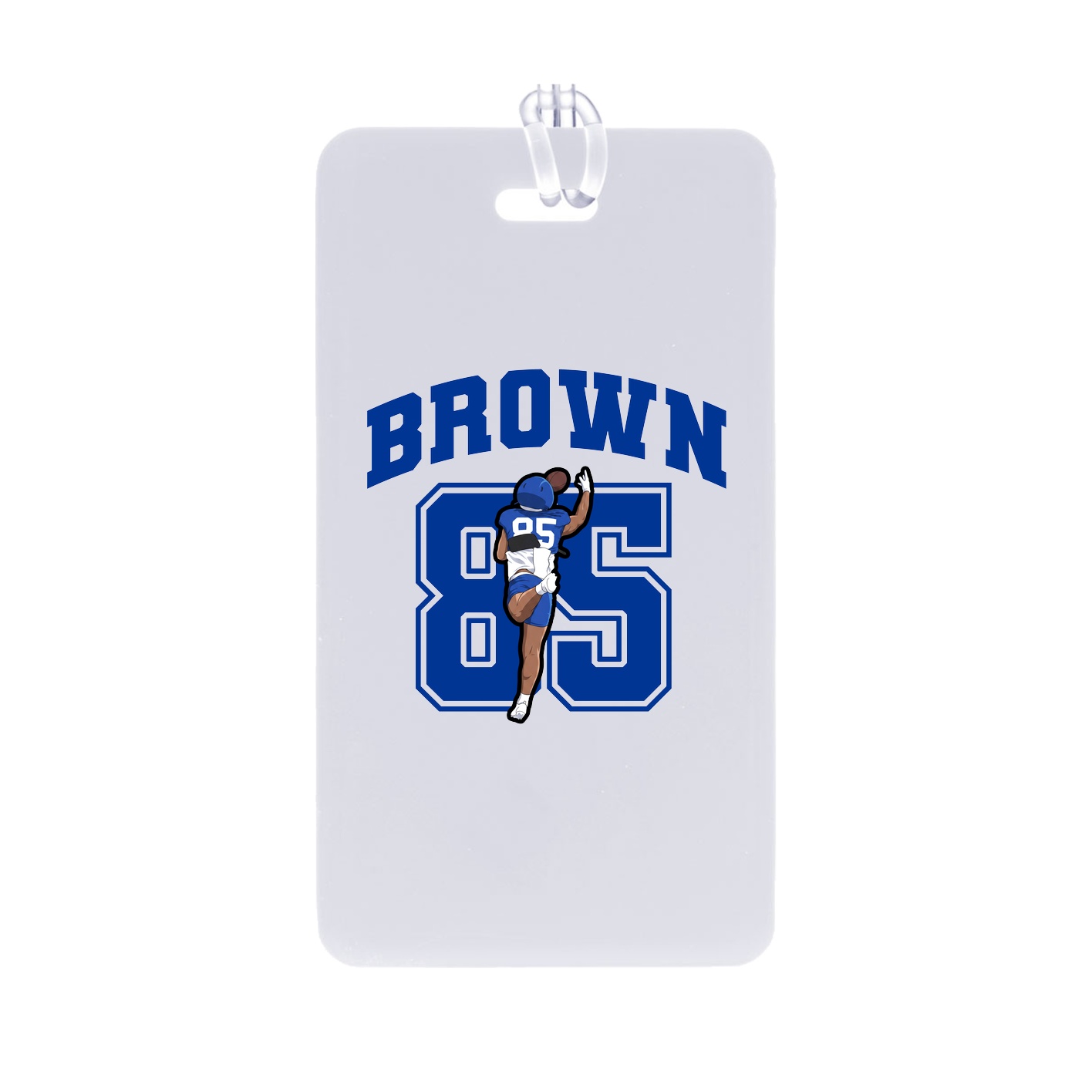 Bag Tag — Number in Classic