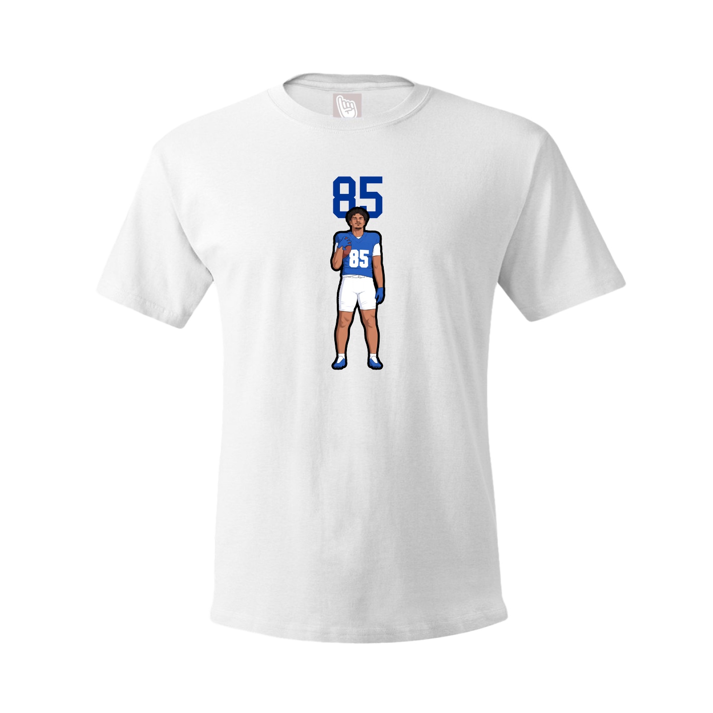 Tee — Number Top in White