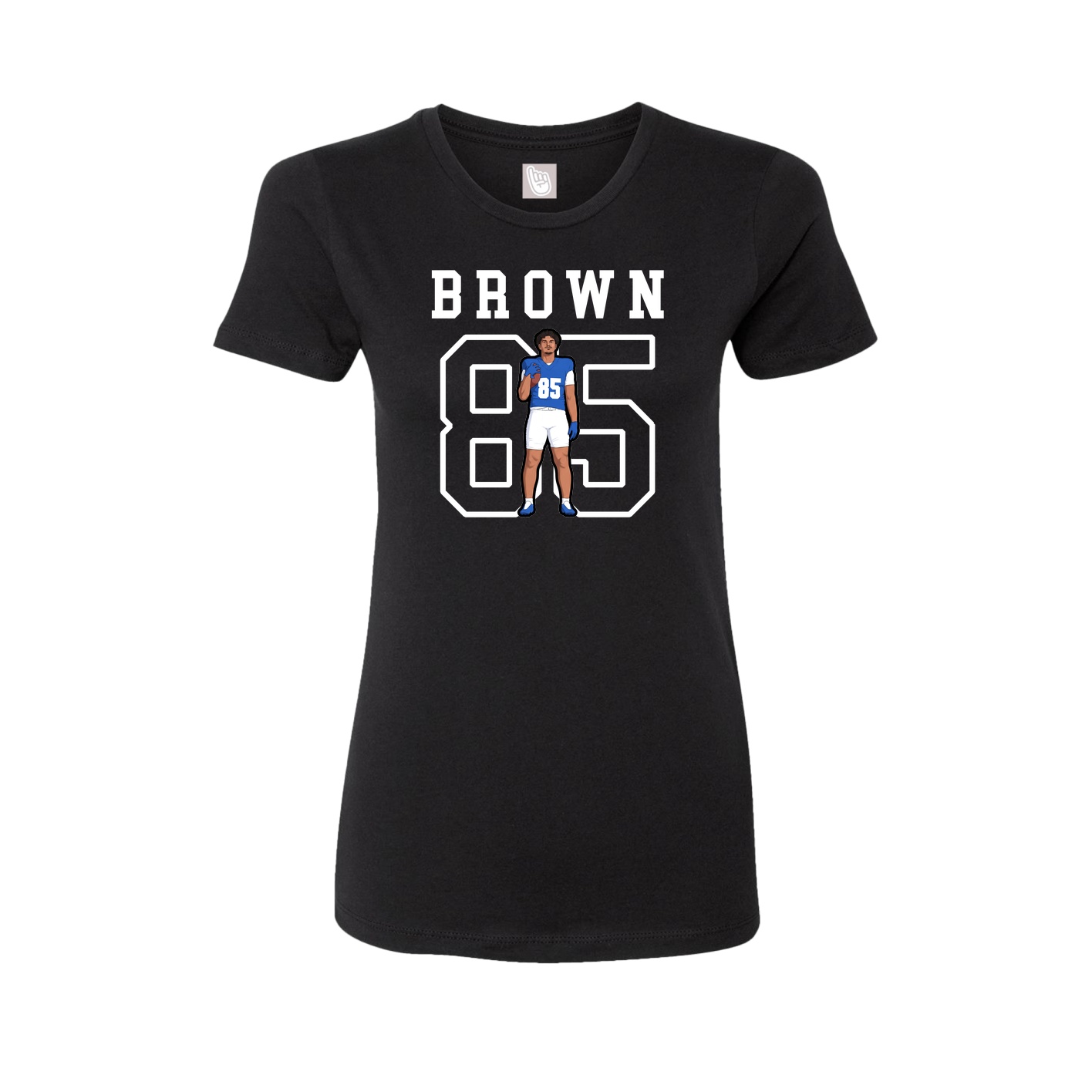 Fitted Women's Tee — Shirsey in Black