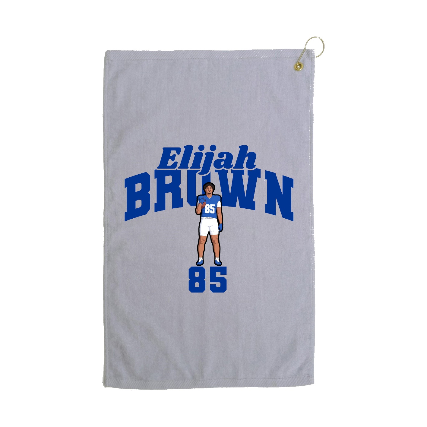 Golf Towel — Signature Arch in Grey
