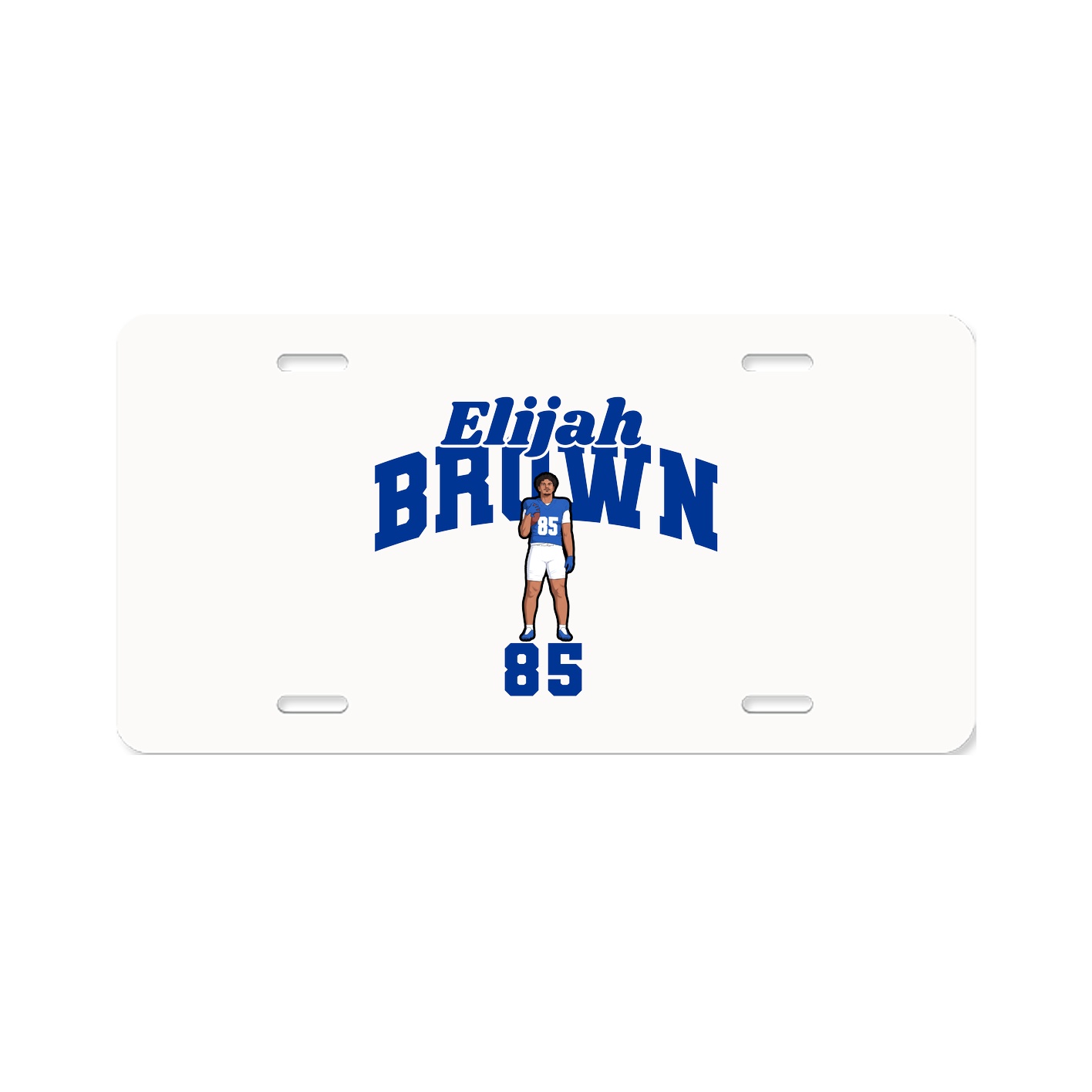 License Plate — Signature Arch in Classic