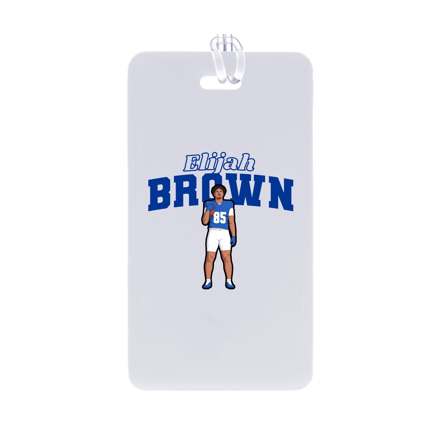 Bag Tag — Name Arch in Classic