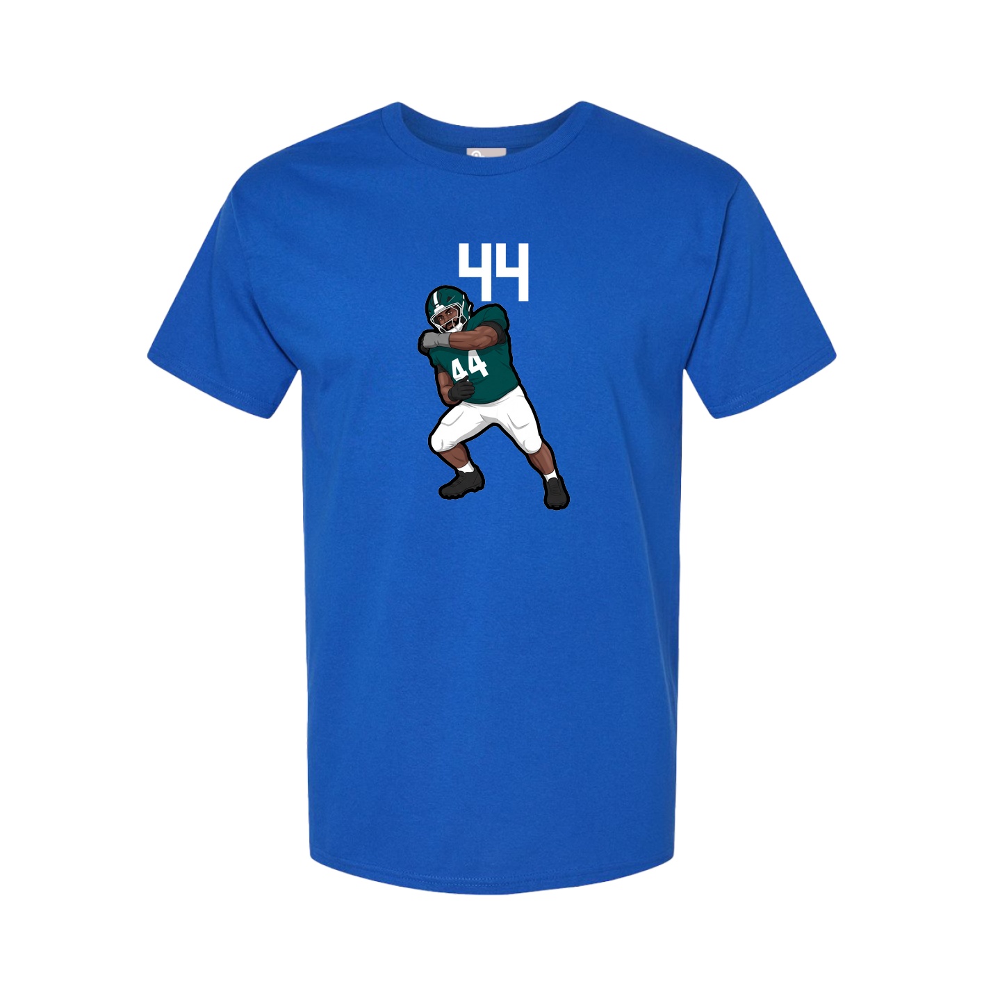 Youth Tee — Number Top in Royal
