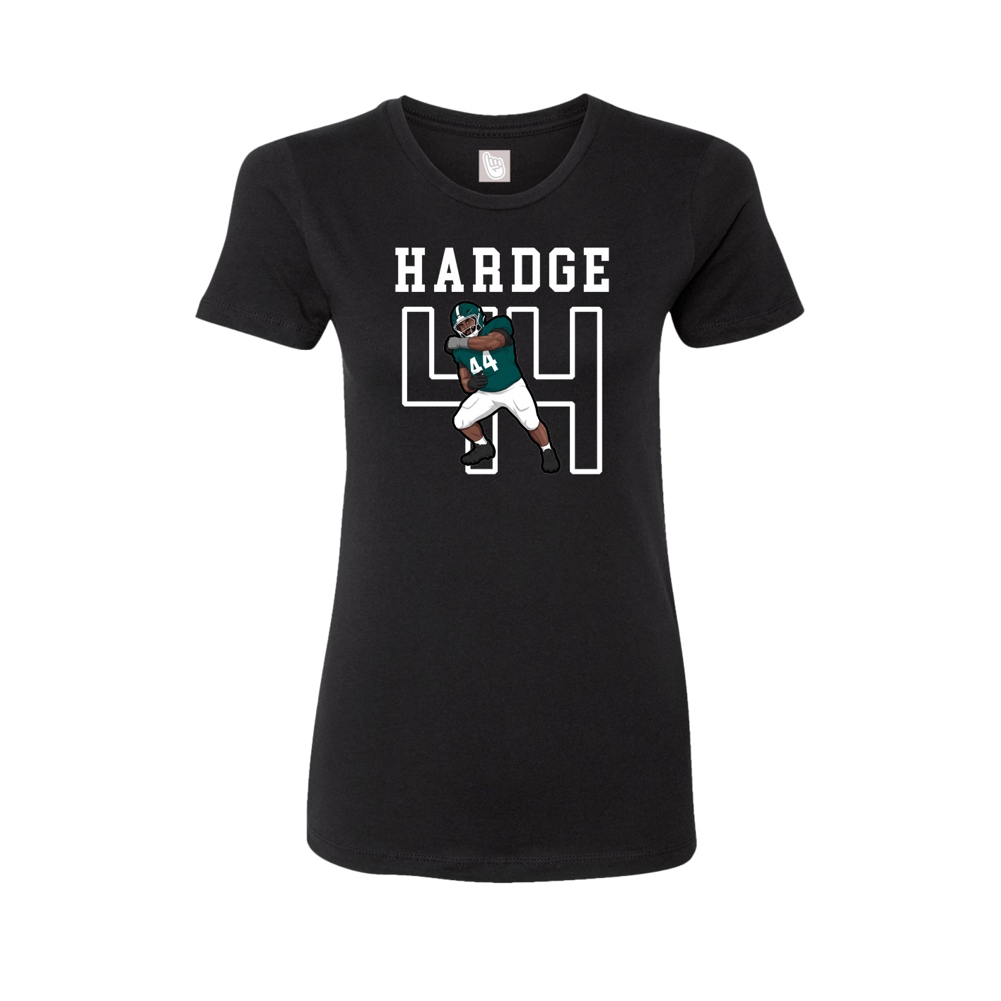 Fitted Women's Tee — Shirsey in Black