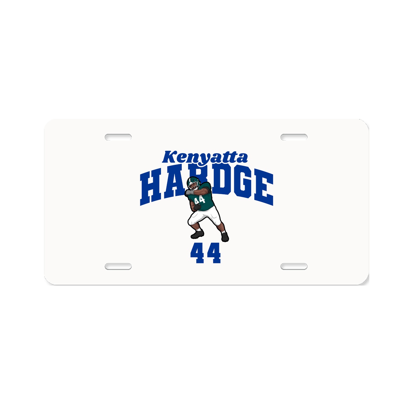 License Plate — Signature Arch in Classic
