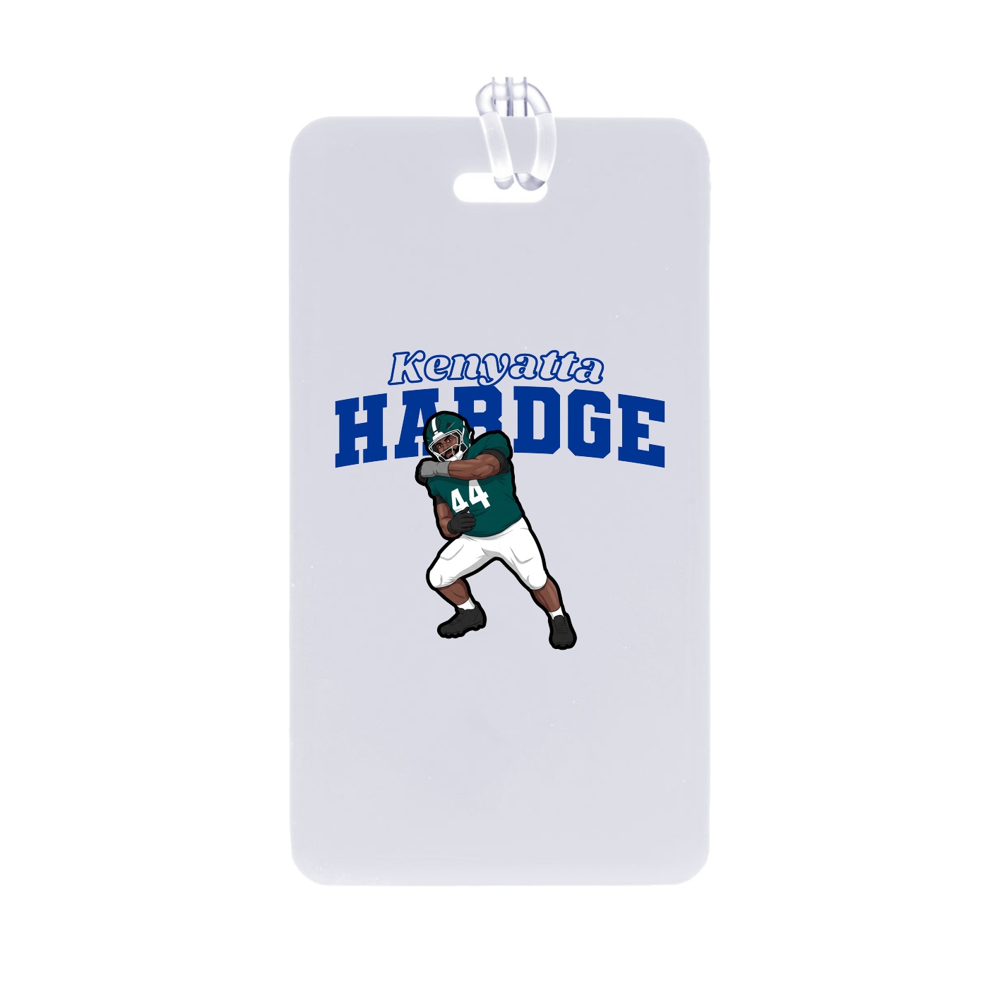Bag Tag — Name Arch in Classic