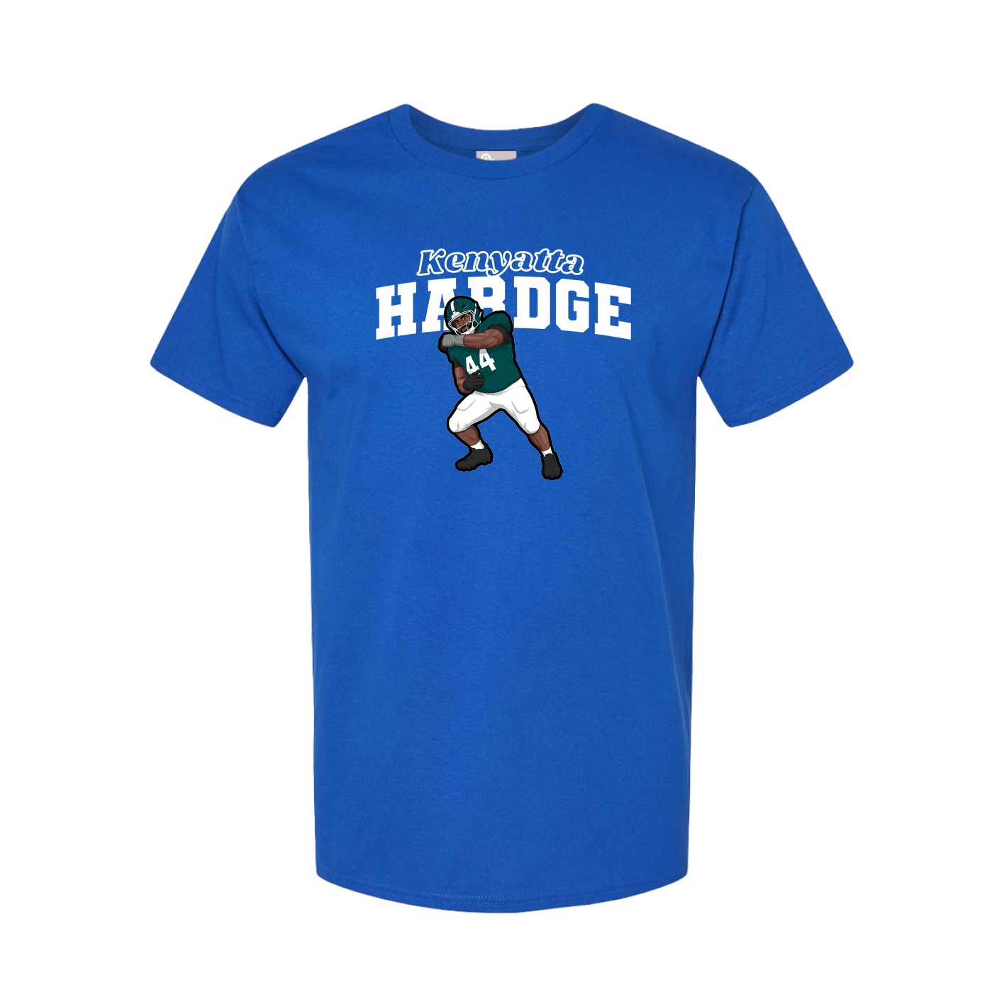 Youth Tee — Name Arch in Royal