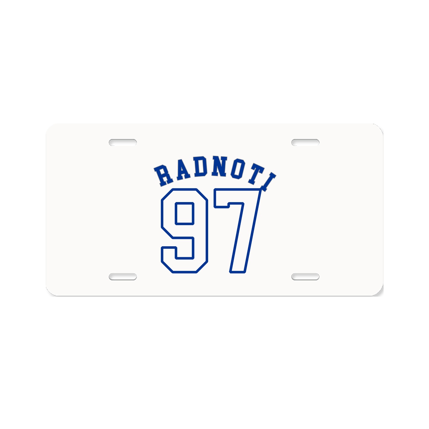 License Plate — Shirsey Arch in Classic