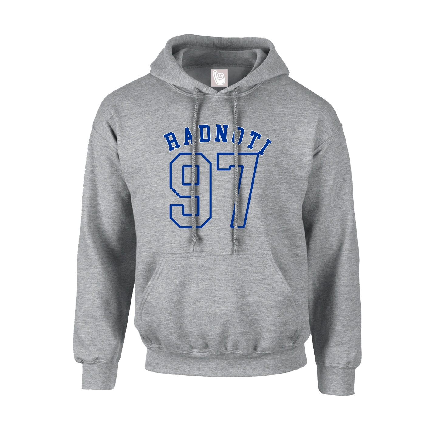 Youth Hoodie — Shirsey Arch in Grey