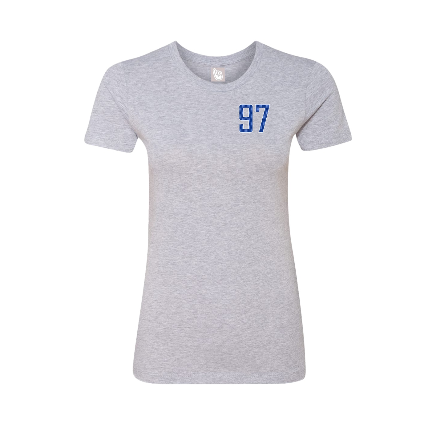 Womens Tee — Front Shirsy in Grey