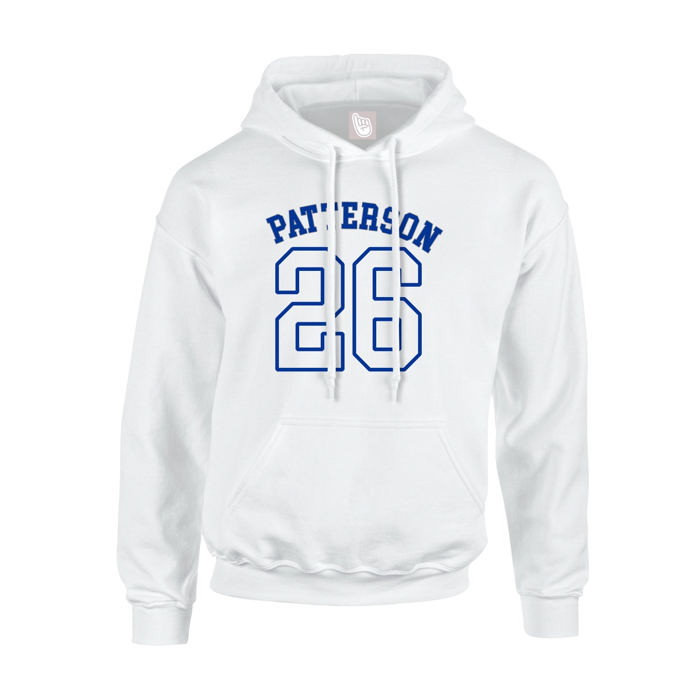 Hoodie — Shirsey Arch in White