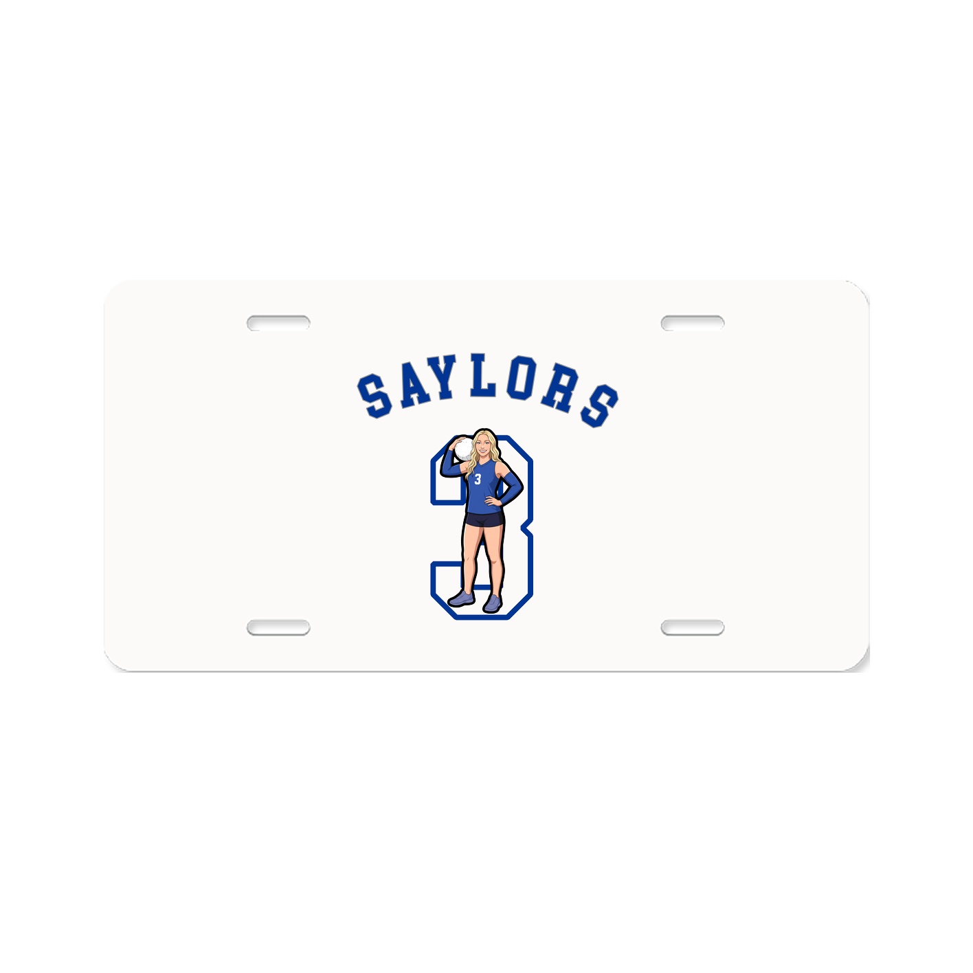 License Plate — Shirsey Arch in Classic