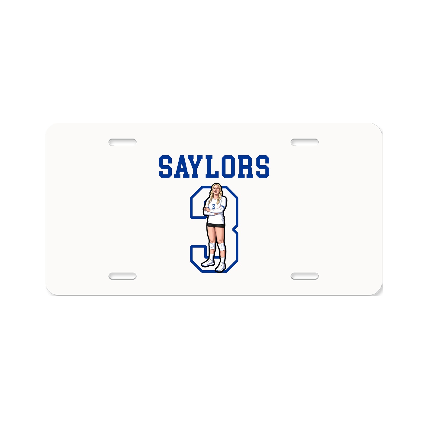 License Plate — Shirsey in Classic