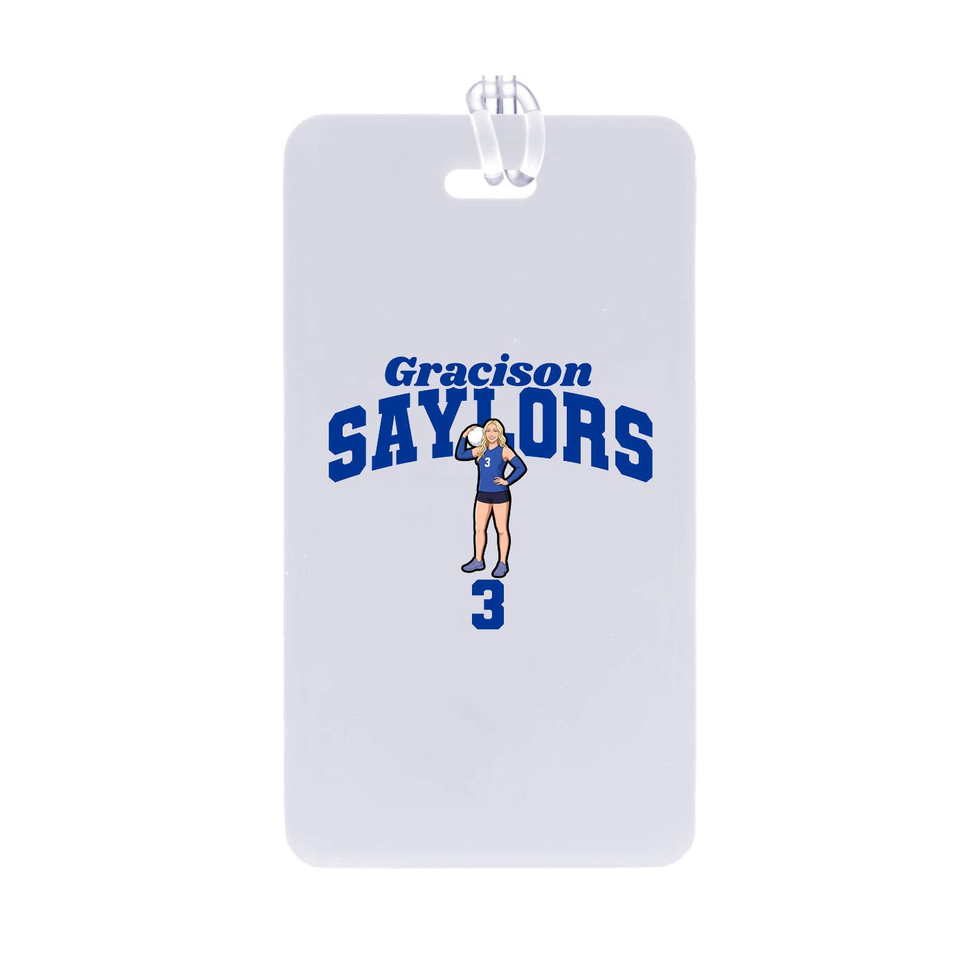 Bag Tag — Signature Arch in Classic
