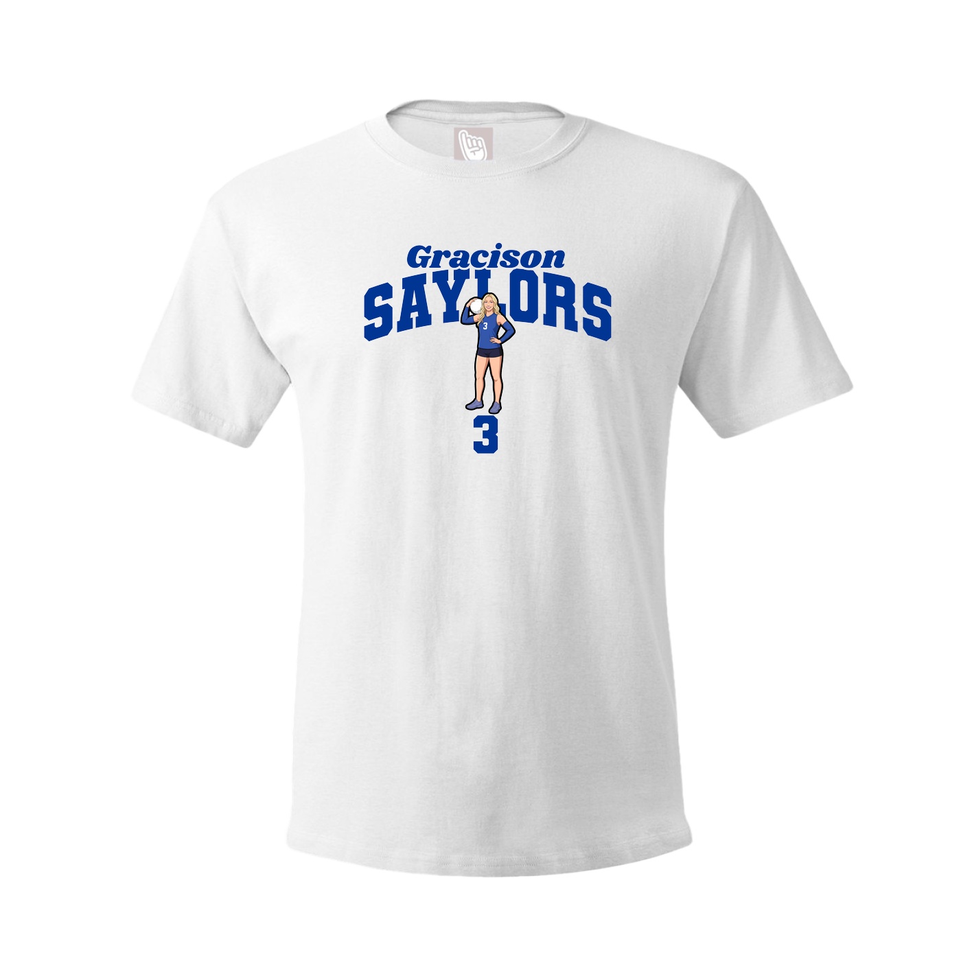Tee — Signature Arch in White