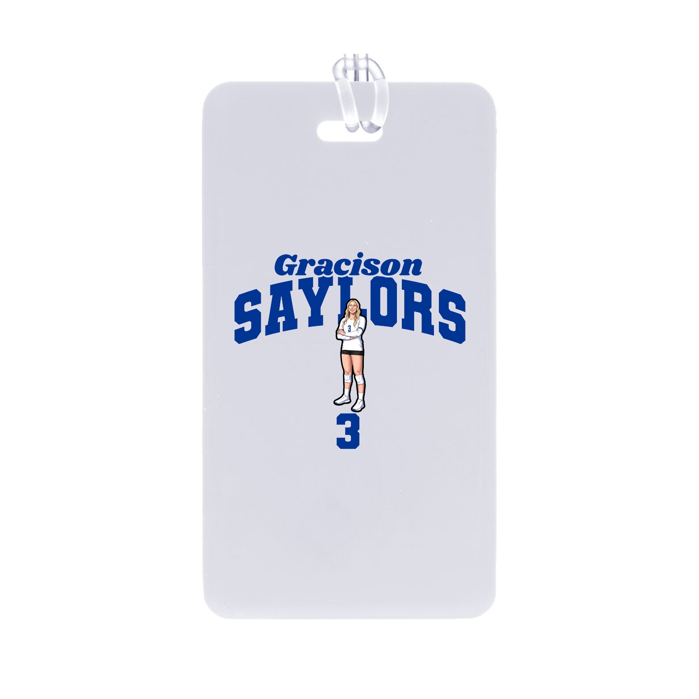 Bag Tag — Signature Arch in Classic