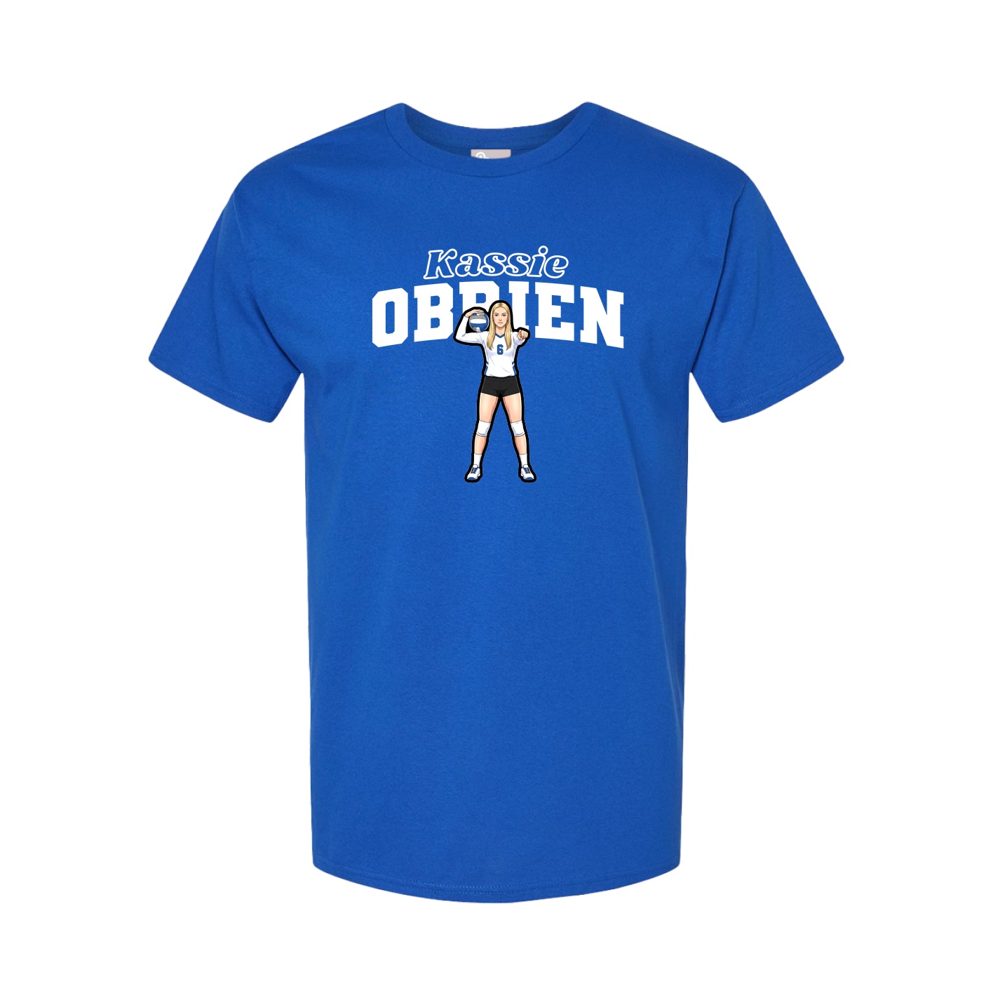 Tee — Name Arch in Royal