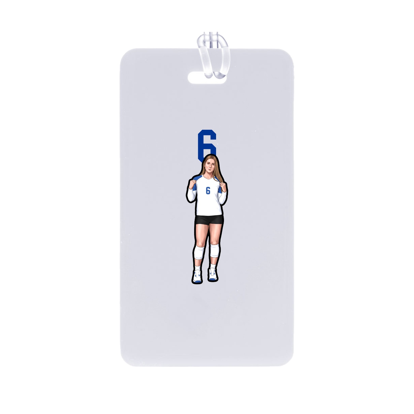 Bag Tag — Number Top in Classic