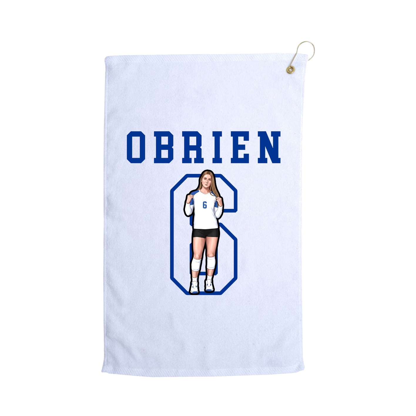 Golf Towel — Shirsey in White
