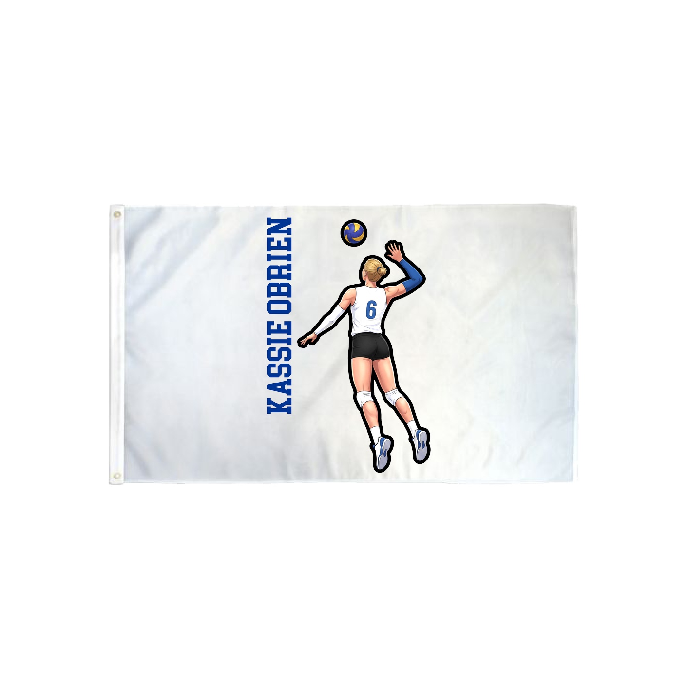 3x5 Flag — Name Vertical in Classic
