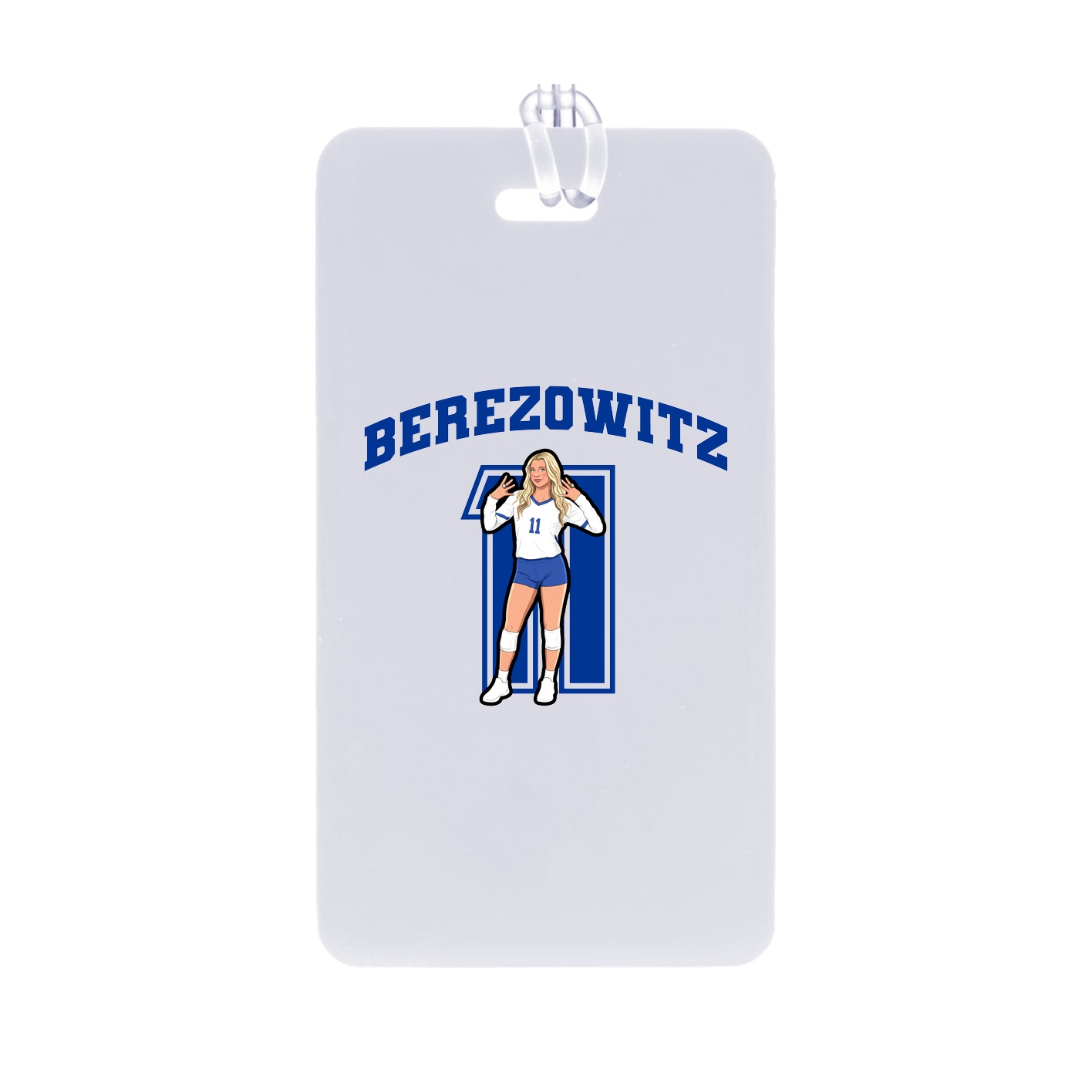 Bag Tag — Number in Classic