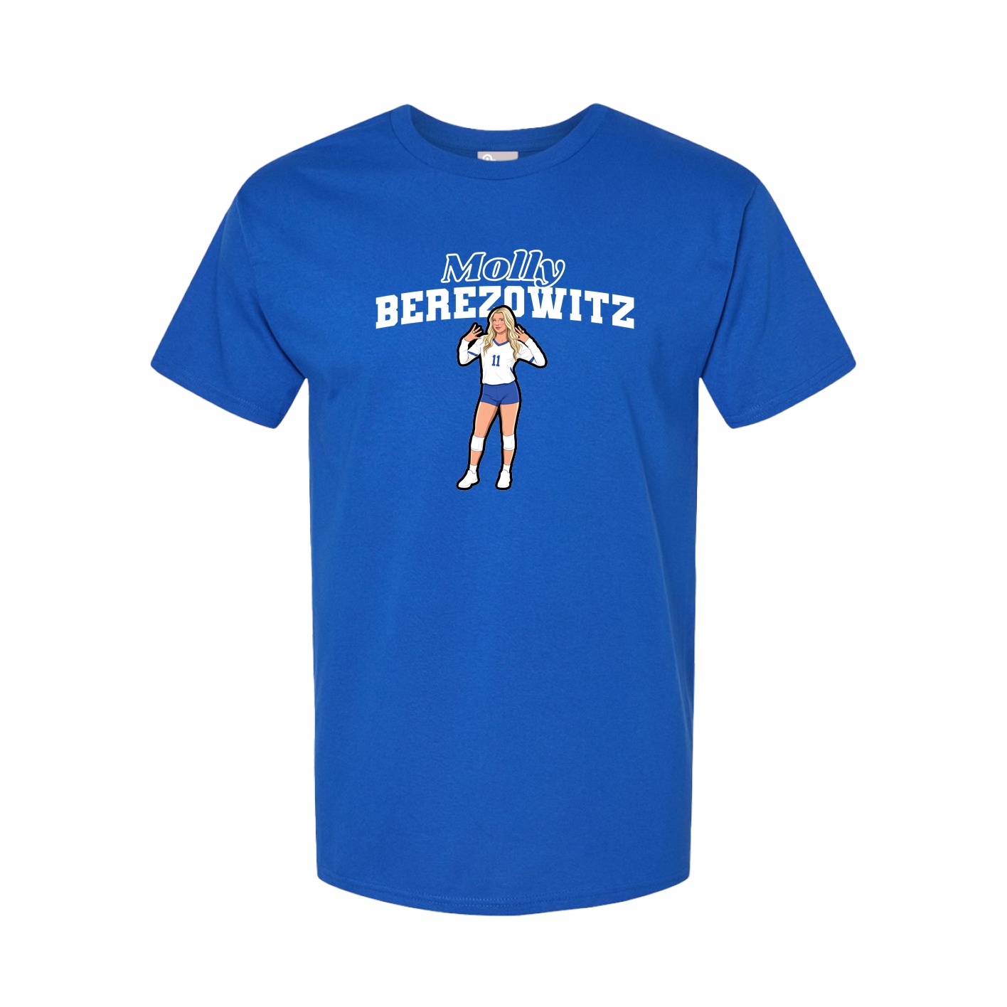 Tee — Name Arch in Royal