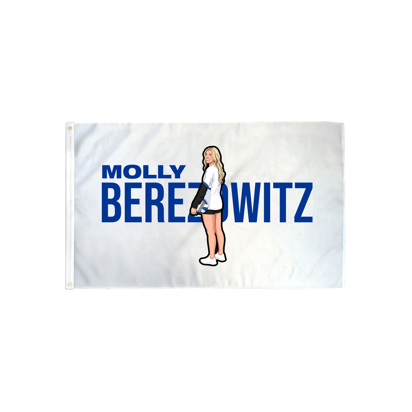 3x5 Flag — Player Name in Classic