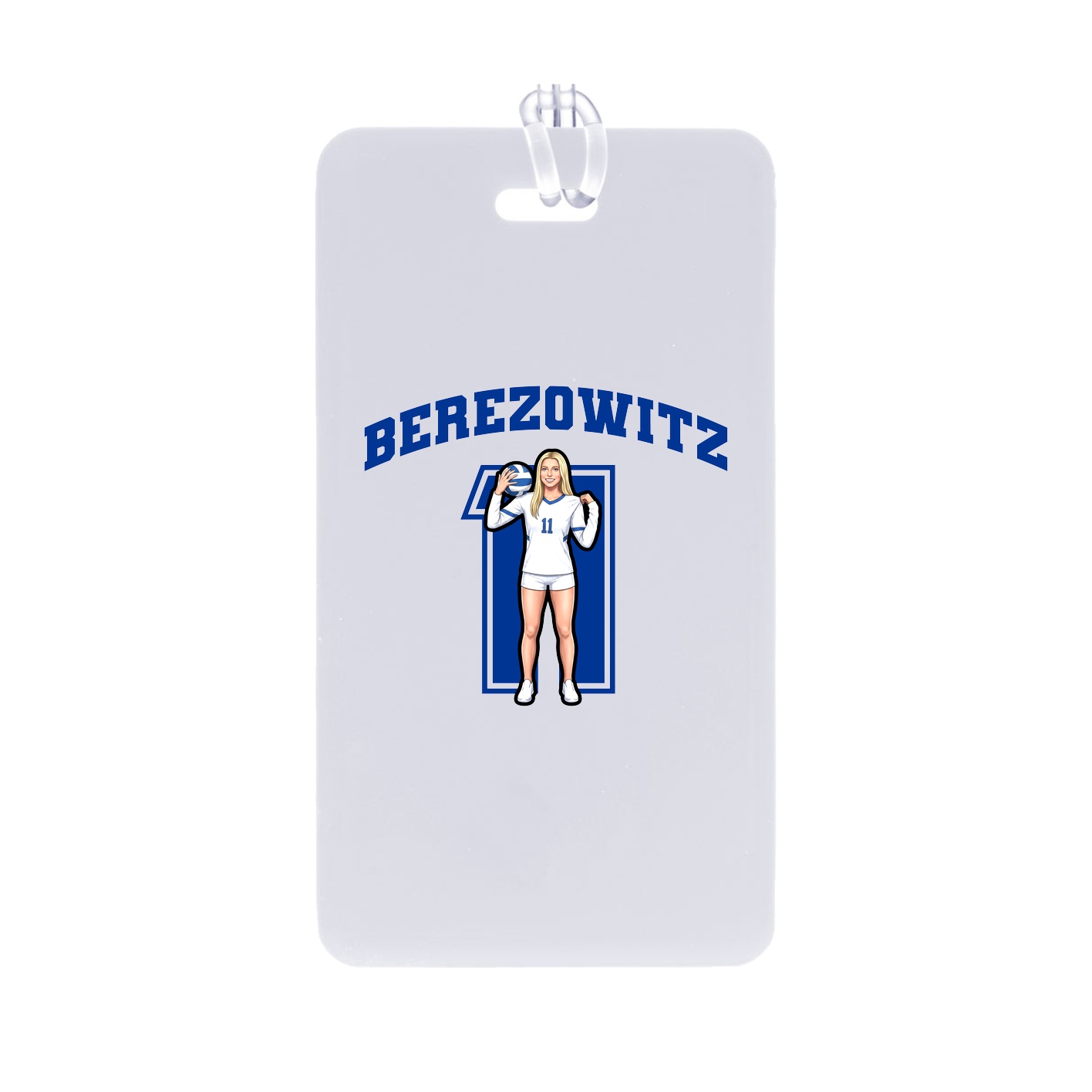 Bag Tag — Number in Classic