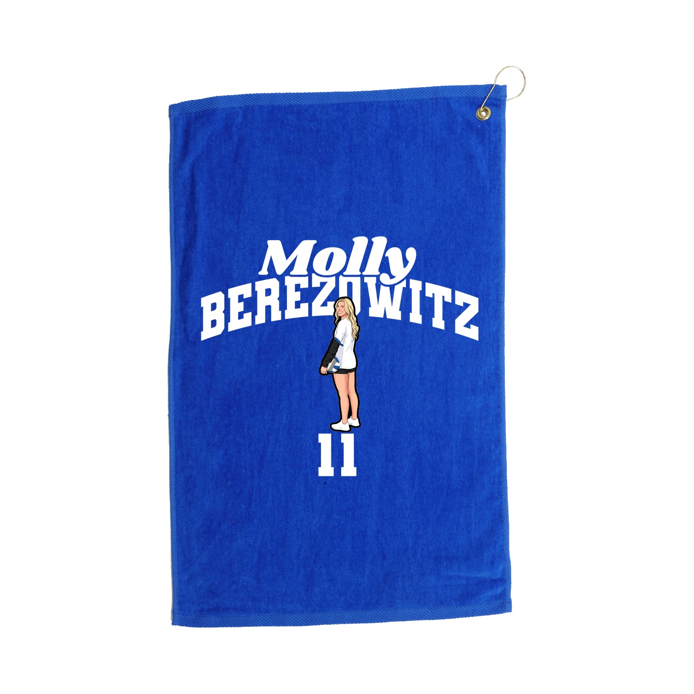 Golf Towel — Signature Arch in Royal