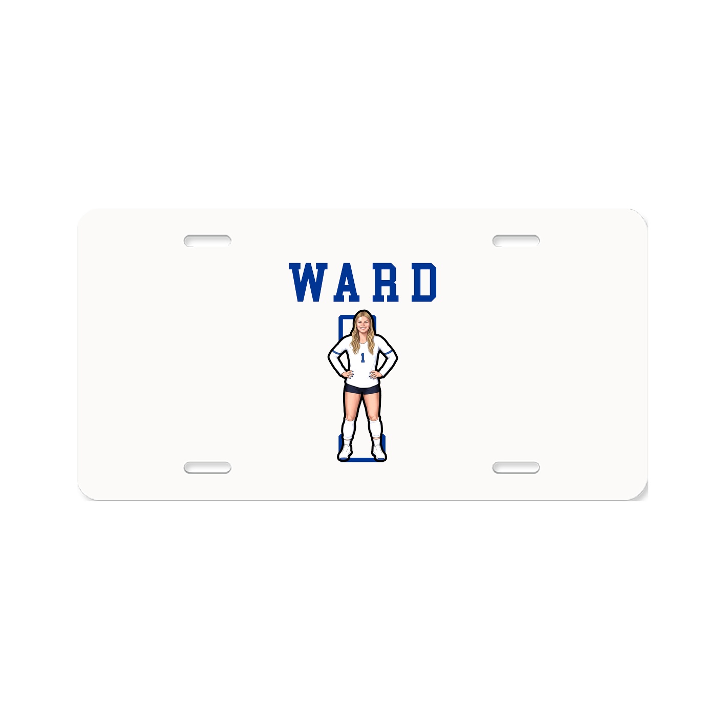 License Plate — Shirsey in Classic