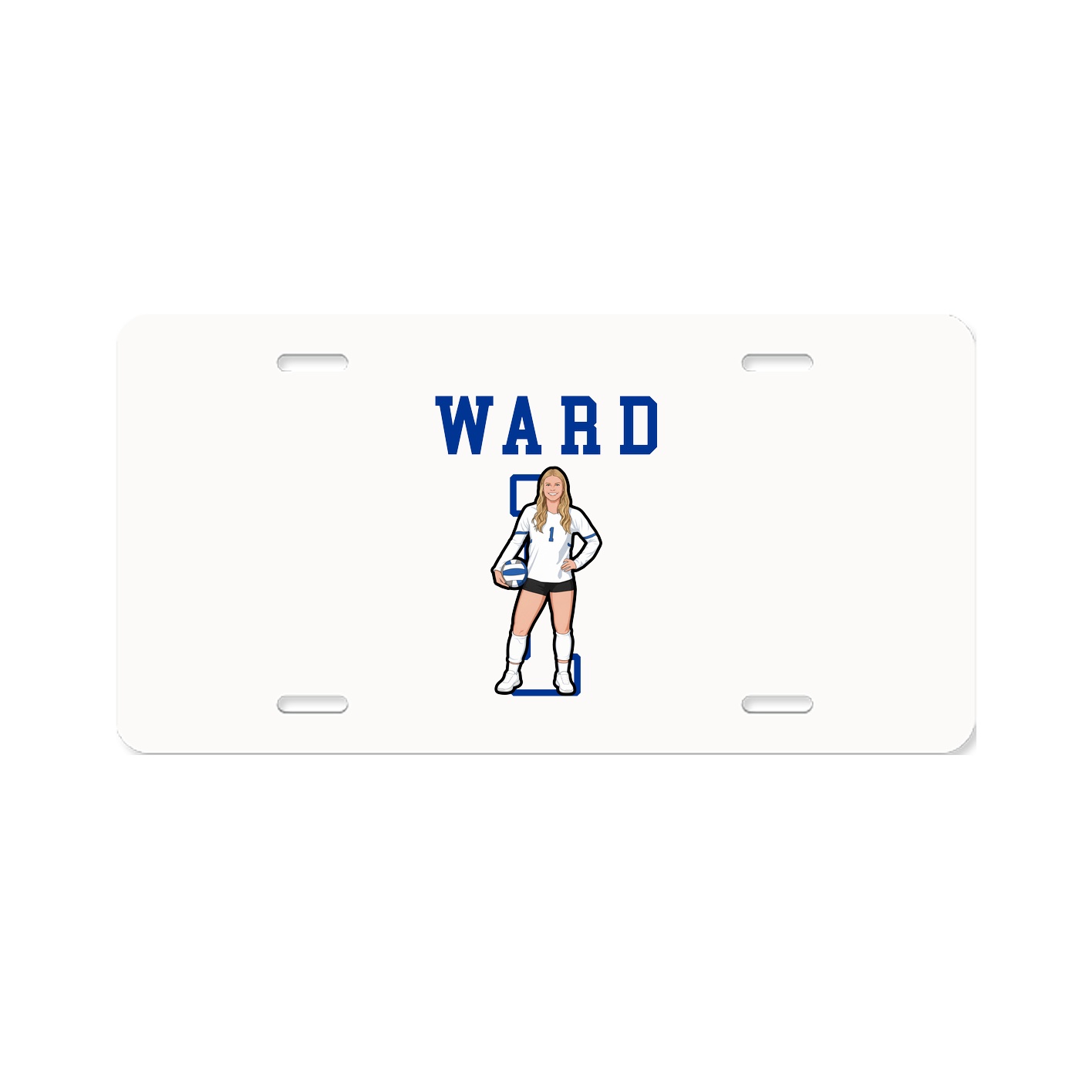 License Plate — Shirsey in Classic