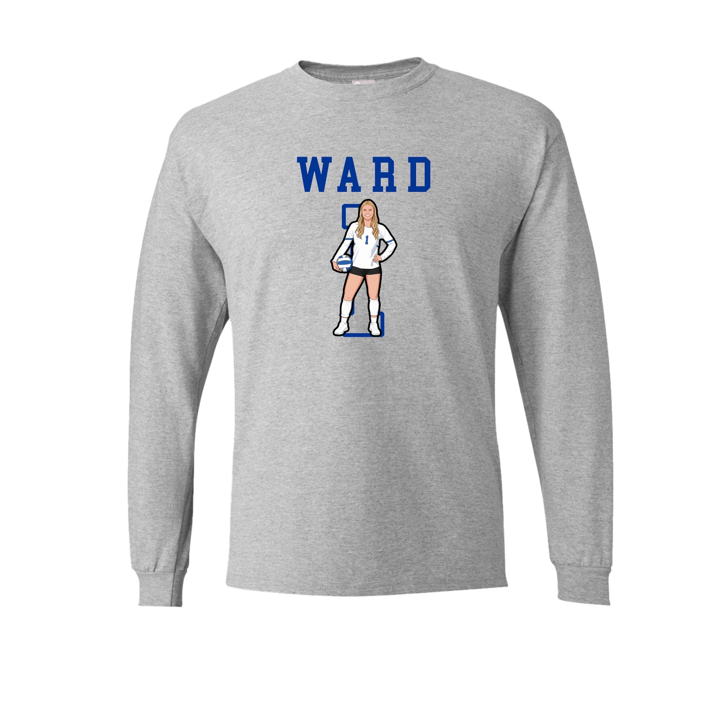 Long Sleeve Tee — Shirsey in Grey