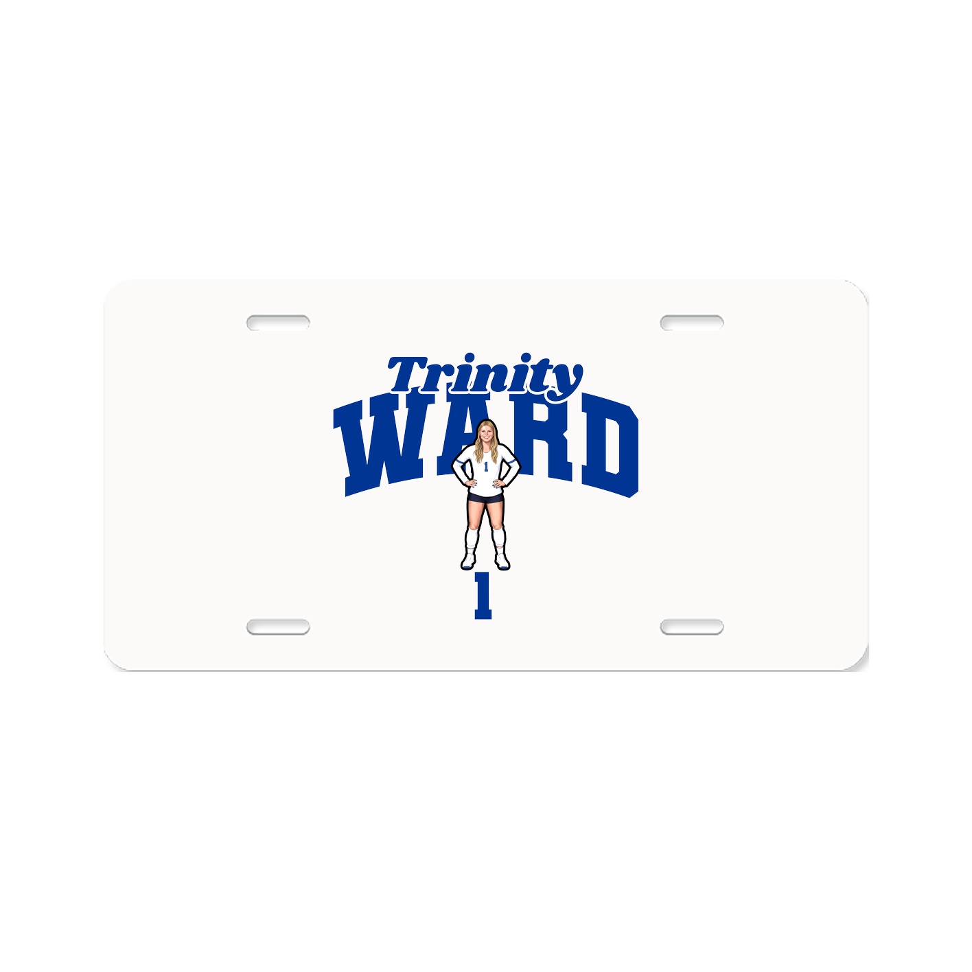 License Plate — Signature Arch in Classic